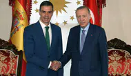 Cumhurbaşkanı Erdoğan, İspanya Başbakanı Sanchez'le görüştü