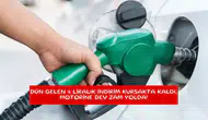 Dün gelen 4 liralık indirim kursakta kaldı, motorine dev zam yolda!