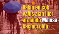 Bakın en çok yağış alan il neresi oldu