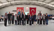 Bilgi yarışmasında dereceye girenler ödüllendirildi