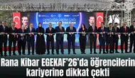 Rana Kibar EGEKAF’26’da öğrencilerin kariyerine dikkat çekti