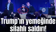 Trump’ın yemeğinde silahlı saldırı!