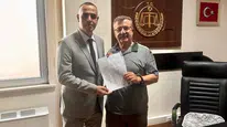 MHP Yunusemre İlçe Başkanı Ali Özkan mazbatasın aldı