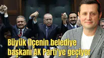 Büyük ilçenin belediye başkanı AK Parti'ye geçiyor