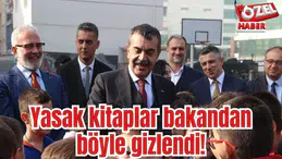 Yasak kitaplar bakandan böyle gizlendi!