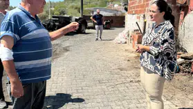 İYİ PARTİ ŞEHZADELER İLÇE BAŞKANI GÖZDE AYTAÇ’TAN YANGIN BÖLGESİNE ZİYARET