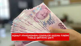 Konut piyasasında ezberleri bozan tarihi tablo ortaya çıktı