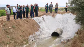 DSİ Alaşehir Sulaması Yenileme Projesini inceledi