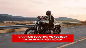 Bakanlık duyurdu: Motosiklet kazalarında yeni dönem