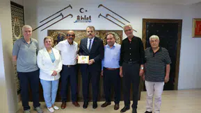 Manisa Ahlat Derneği’nden Ahlat Kaymakamına ziyaret