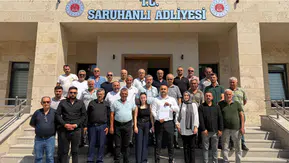 MHP Saruhanlı İlçe Başkanı Sadullah Kılınç mazbatasını aldı