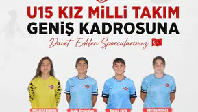 Soma Zafer Spor'dan milli gurur: Dört sporcu U15 Kız Milli Takım Geniş Kadrosunda