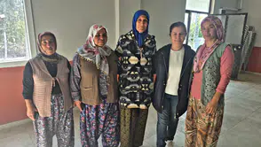 Örencik köyü kadınlarına kuaför hizmeti
