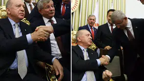 Gündem yaratan o kare Davutoğlu'na soruldu