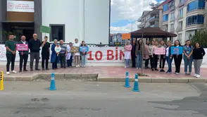 Alaşehir'de sağlık için yürüdüler