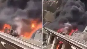 Ülke şokta! Umreden dönen hacıları taşıyan otobüs tankerle çarpıştı: 45 ölü