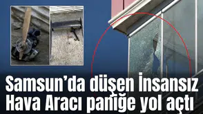 Samsuna İHA düştü!