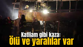 Katliam gibi kaza: Ölü ve yaralılar var