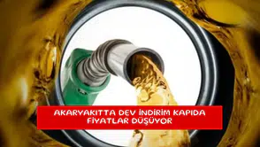 Akaryakıtta dev indirim kapıda fiyatlar düşüyor