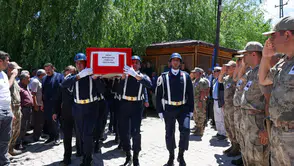 Manisa'da vefat eden Jandarma Uzman Çavuş Erzincan’da toprağa verildi