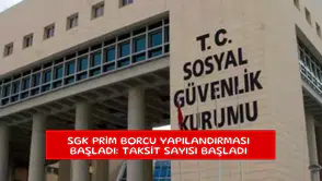 SGK prim borcu yapılandırması başladı: Taksit sayısı başladı