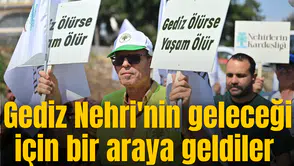 Gediz Nehri için bir araya geldiler