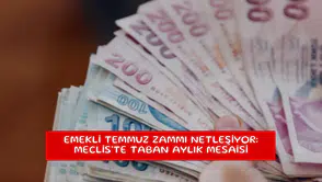 Emekli Temmuz zammı netleşiyor: Meclis'te taban aylık mesaisi
