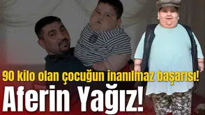 90 kilo olan çocuğun inanılmaz değişimi!