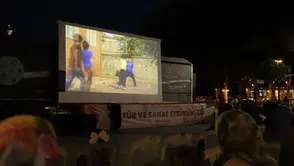 Saruhanlı’da sinema etkinliğine yoğun ilgi