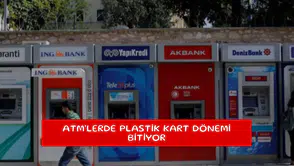 ATM'lerde plastik kart dönemi bitiyor