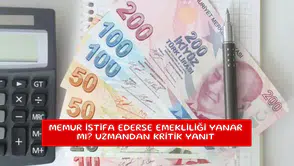 Memur istifa ederse emekliliği yanar mı? Uzmandan kritik yanıt