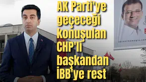 AK Parti'ye geçeceği konuşulan CHP'li başkandan İBB'ye rest