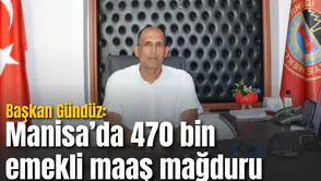 Başkan Gündüz: Emekli zamları hayat pahalılığı karşısında eriyor