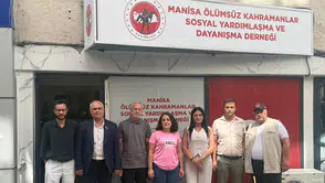Manisa Ölümsüz Kahramanlar Derneği'nde Başkan Hoşgökçen güven tazeledi