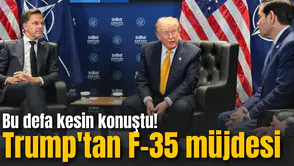 Bu defa kesin konuştu! Trump'tan F-35 müjdesi