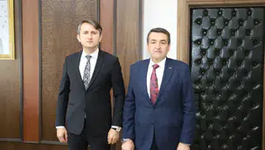 Başkan Cıllı'dan Kaymakam Özcan'a hayırlı olsun ziyareti