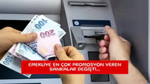 Emekliye en çok promosyon veren bankalar değişti...