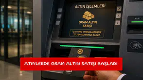 ATM'lerde gram altın satışı başladı