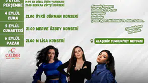 Alaşehirliler bu festivalde müziğe doyacak