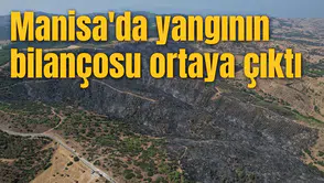 Manisa'da yangının bilançosu ortaya çıktı