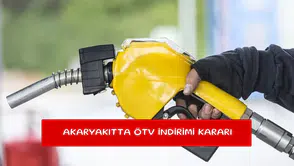 Akaryakıtta ÖTV indirimi kararı