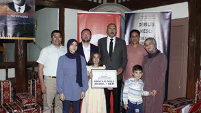 Manisalı minik ressamın resmi ile Türkiye birincisi oldu