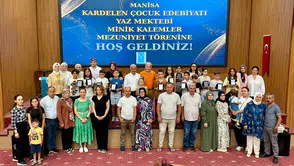 Kardelen Çocuk Yaz Edebiyat Mektebi’nde mezuniyet coşkusu