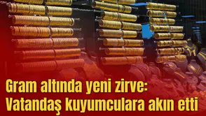 Gram altında yeni zirve: Vatandaş kuyumculara akın etti