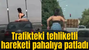 Trafikteki tehliketli hareketi ona ağıra mal oldu
