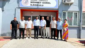 AK Partili Başkan Temizel’den okula ziyaret