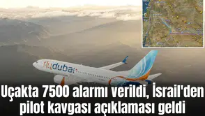 Uçakta 7500 alarmı verildi, İsrail'den pilot kavgası açıklaması geldi