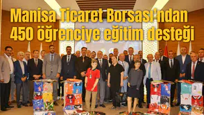 Manisa Ticaret Borsası'ndan 450 öğrenciye eğitim desteği