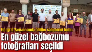Fotoğraf Yarışmasında ödüller sahiplerini buldu: En güzel bağbozumu fotoğrafları seçildi