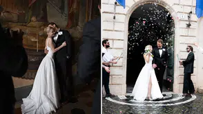 Burak Yörük ve Tuana Yılmaz evlendi